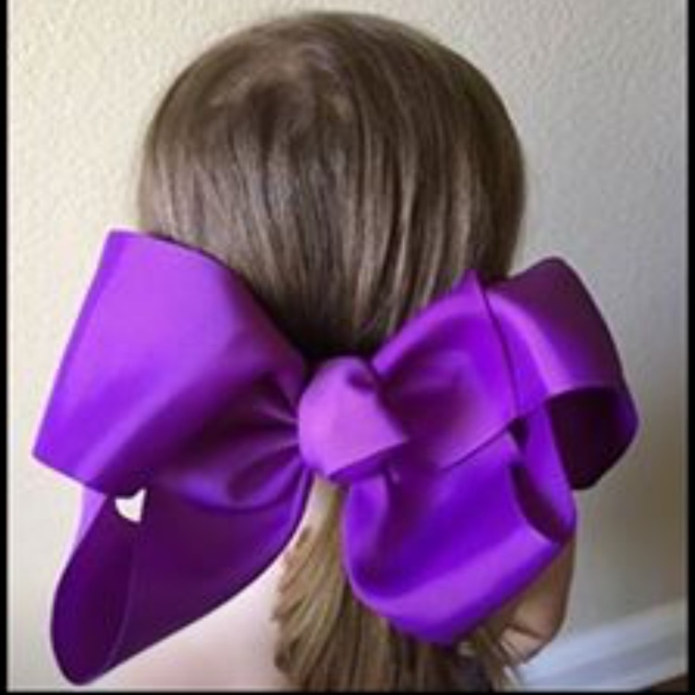 Girls 8 inch bow